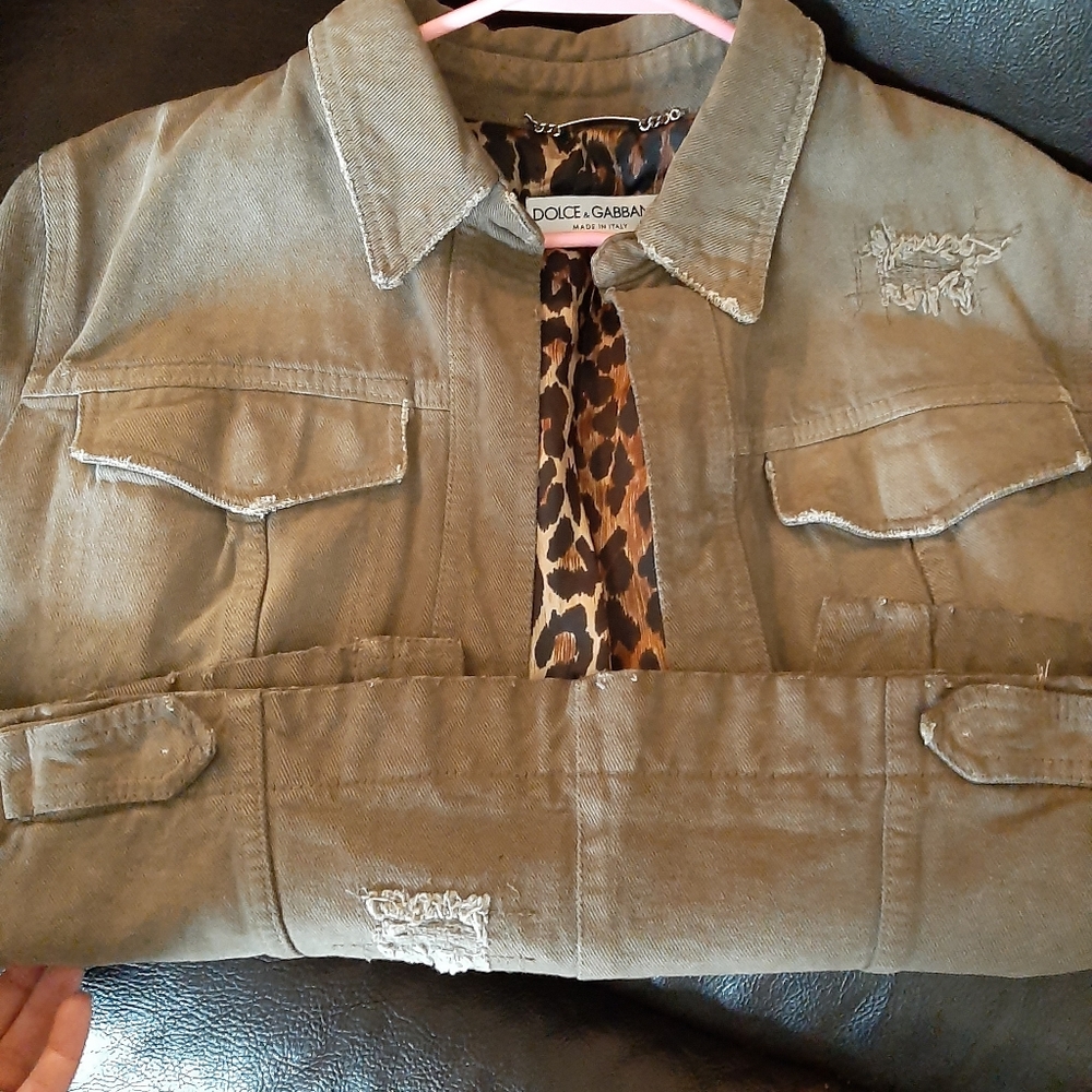 SOLD-Dolce & Gabbana Jacket - Picture 5 of 7